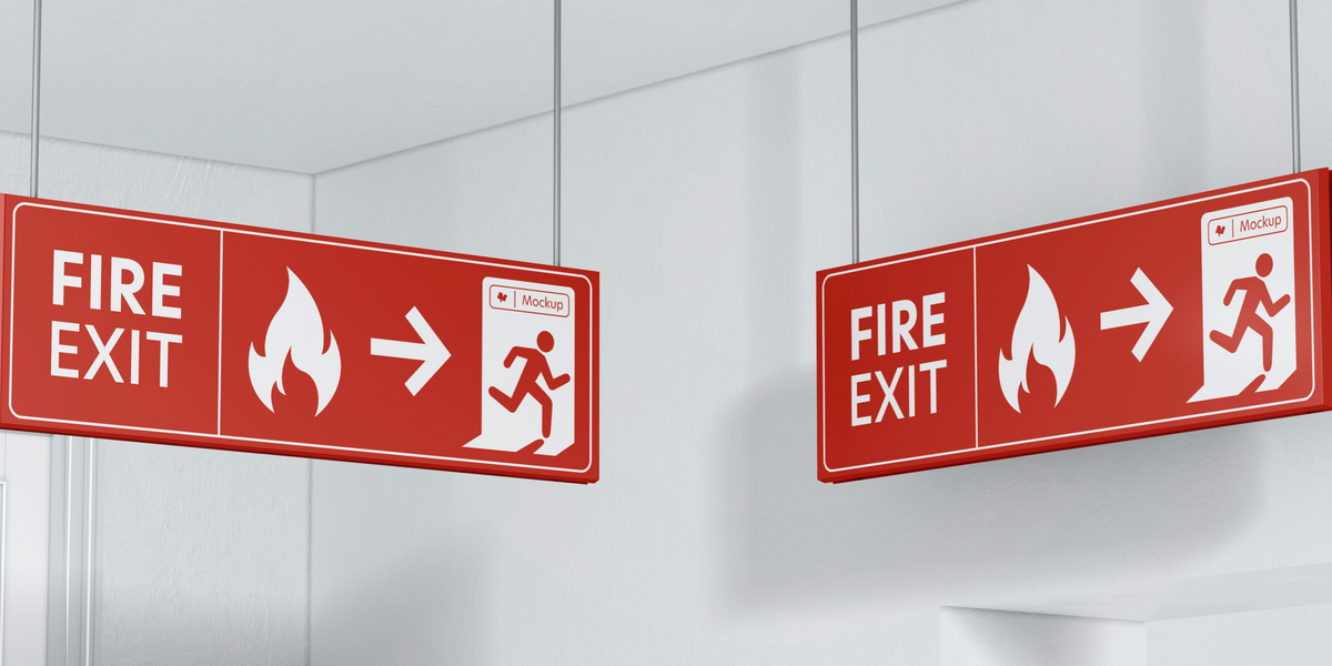 How to Choose the Best Fire Signs for Your Property — Platinum Safety Signs
