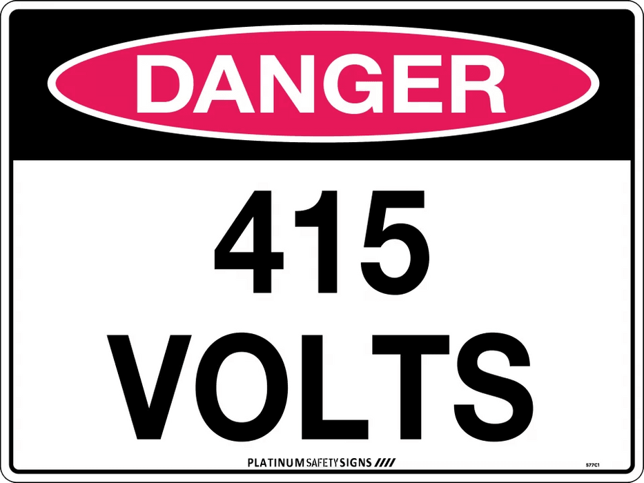 Danger 415 Volts