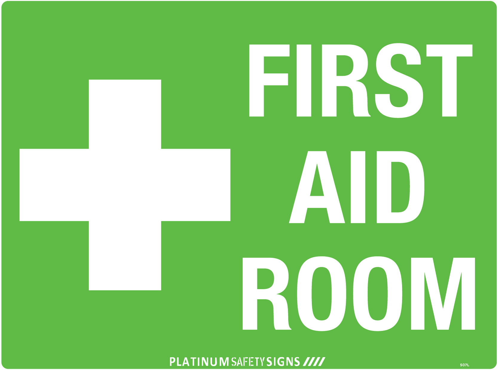 First Aid Room — Platinum Safety Signs