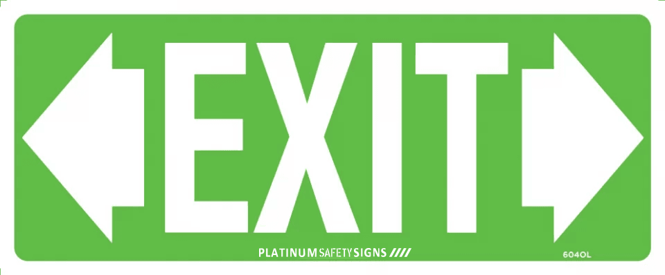 Exit (with double arrows)