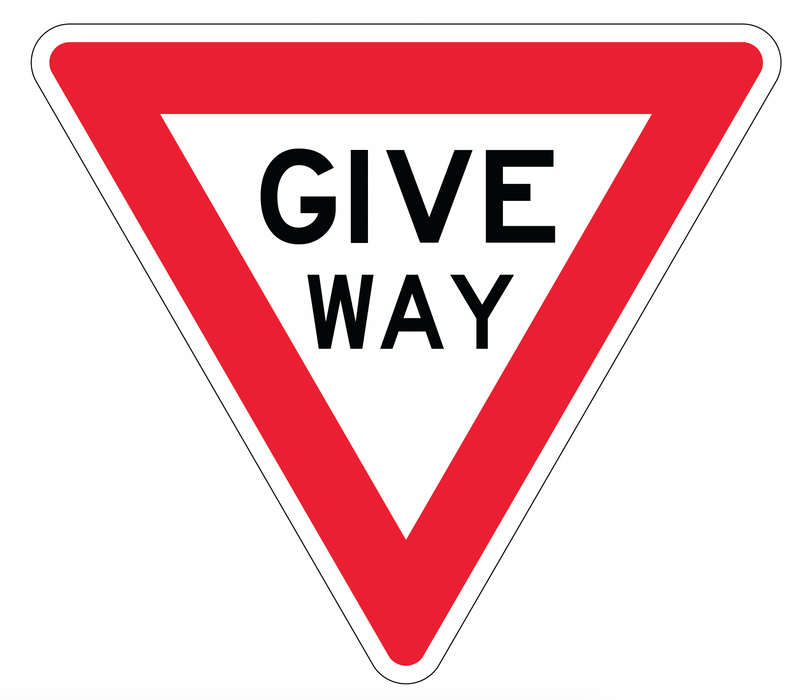 Give Way (Regulatory) Aluminium Sign