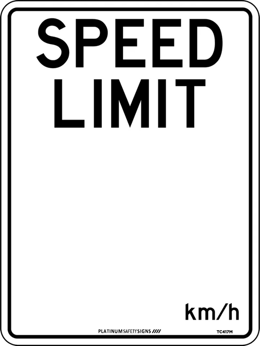 Speed Limit …km