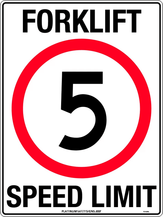 Forklift Speed Limit 5km