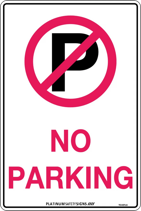 No Parking (With Symbol)