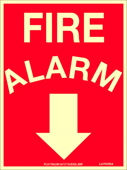 Fire Alarm (Arrow Down)