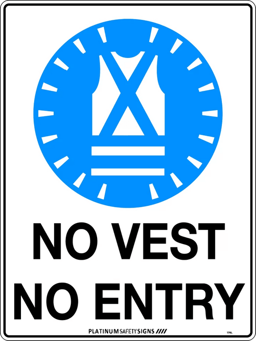 No Vest No Entry