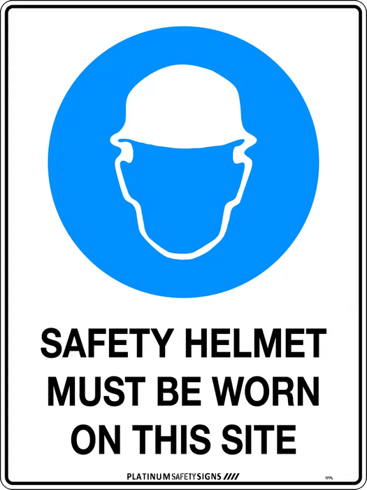 Safety Helmets Must Be Worn On This Site