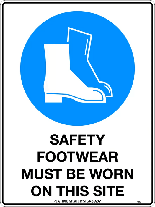 Safety Footwear Must be Worn on This Site