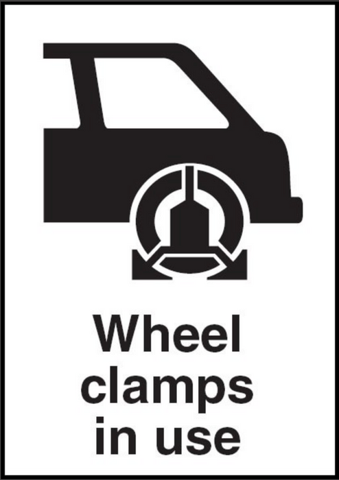 Wheel Clamps In Use