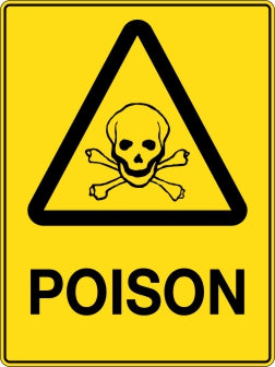 Poison Sign — Platinum Safety Signs