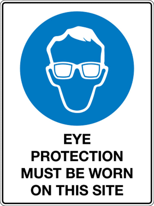 Eye Protection Must Be Worn