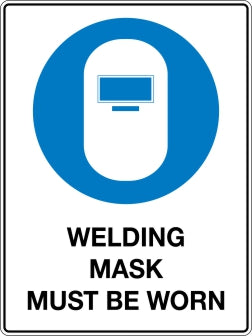 Welding Mask Sign – Platinum Safety Signs